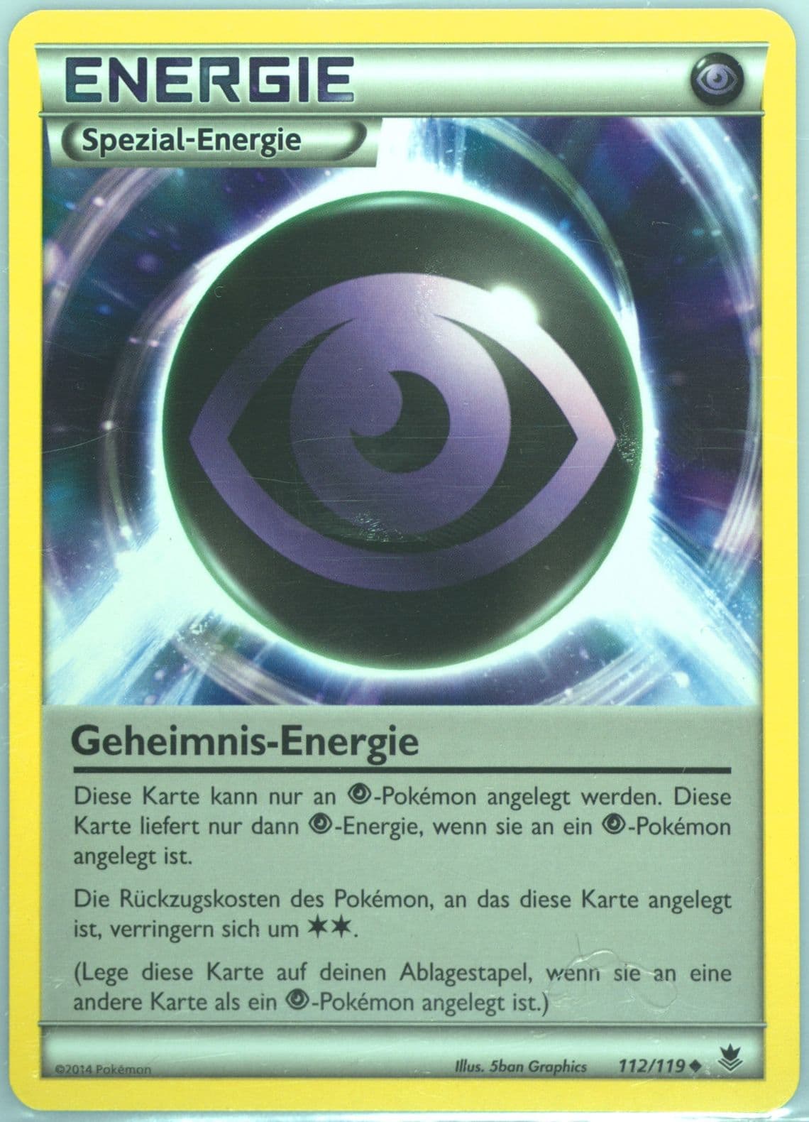 Geheimnis-Energie German (112) 2014 Pokemon XY Phantom Forces