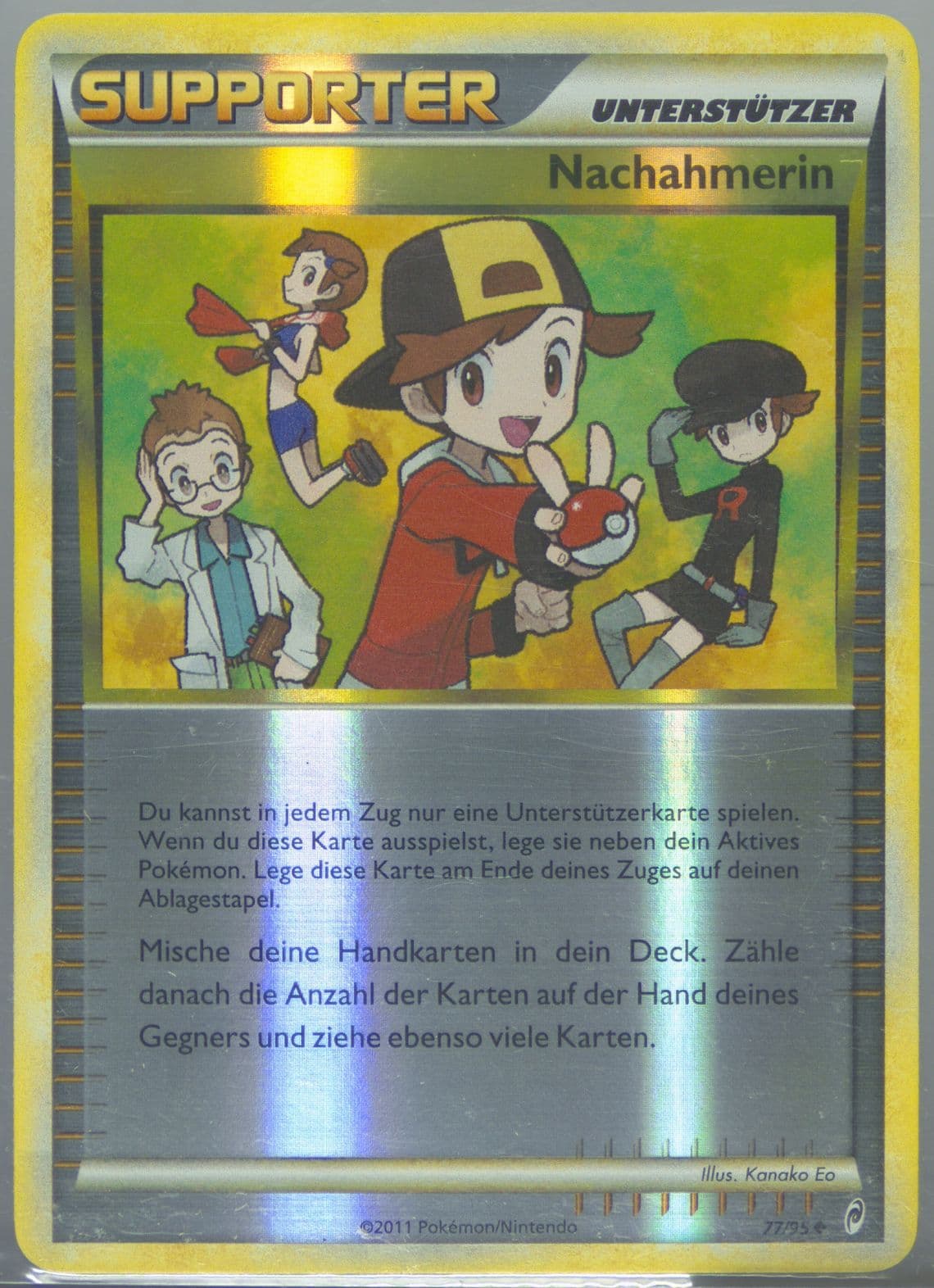 Nachahmerin-Reverse Foil German (77) 2011 Pokemon Call of Legends