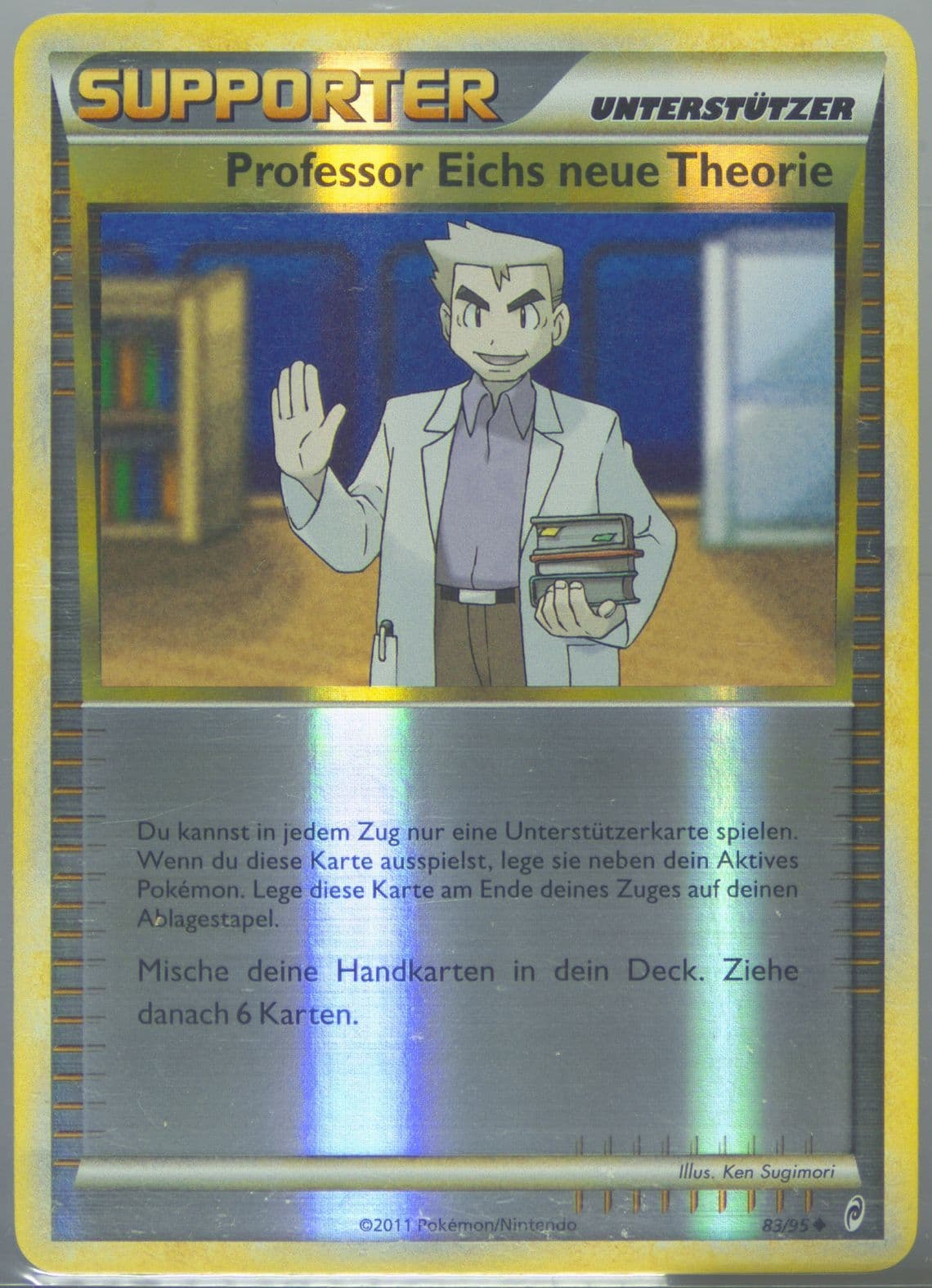 Professor Eichs Neue Theorie-Reverse Foil German (83) 2011 Pokemon Call of Legends
