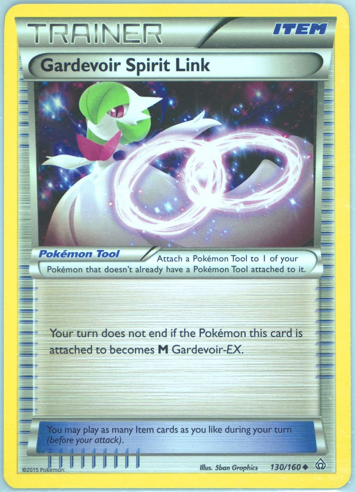 Gardevoir Spirit Link (130) 2015 Pokemon XY Primal Clash