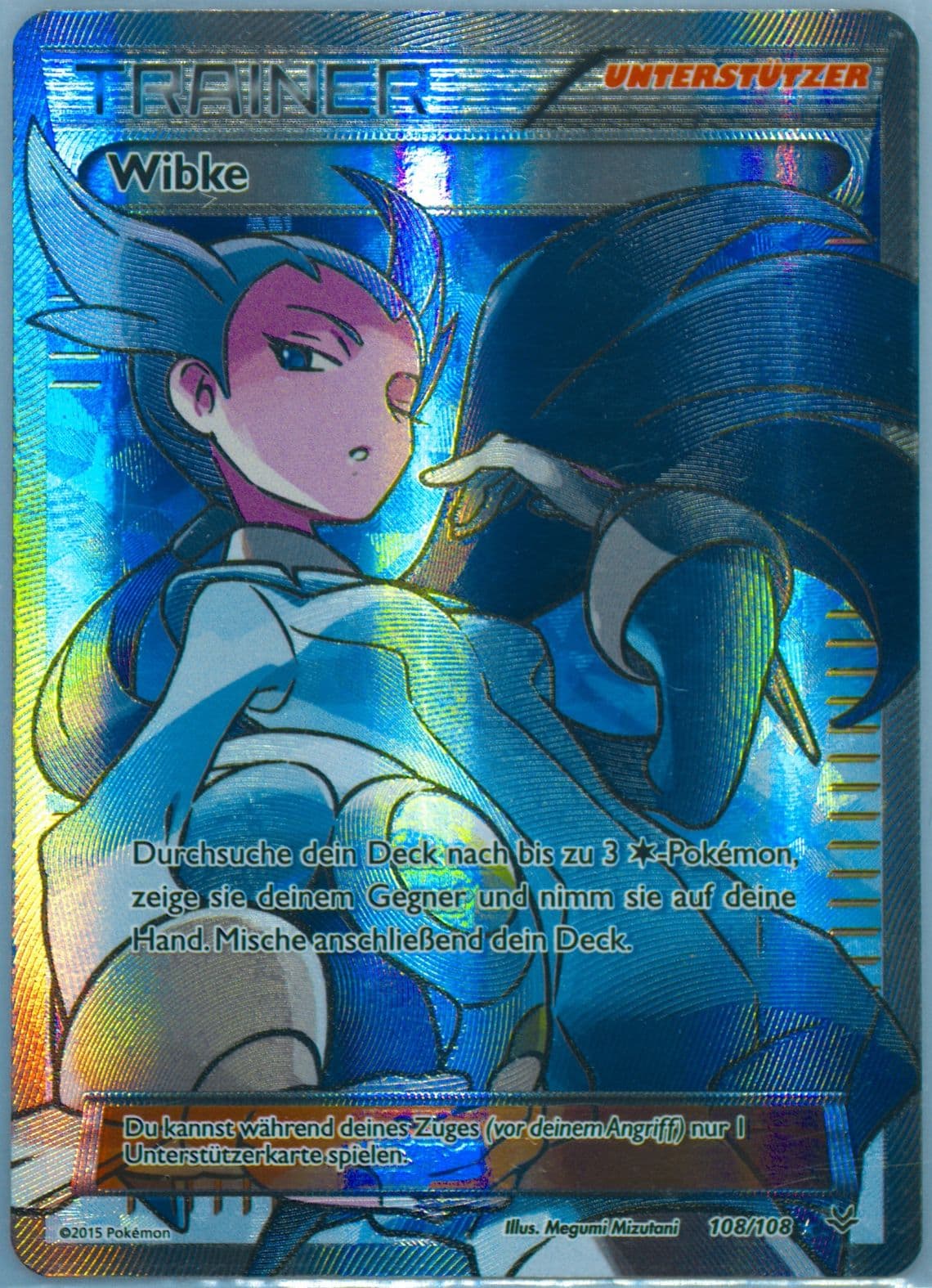 Full Art/Wibke German (108) 2015 Pokemon XY Roaring Skies