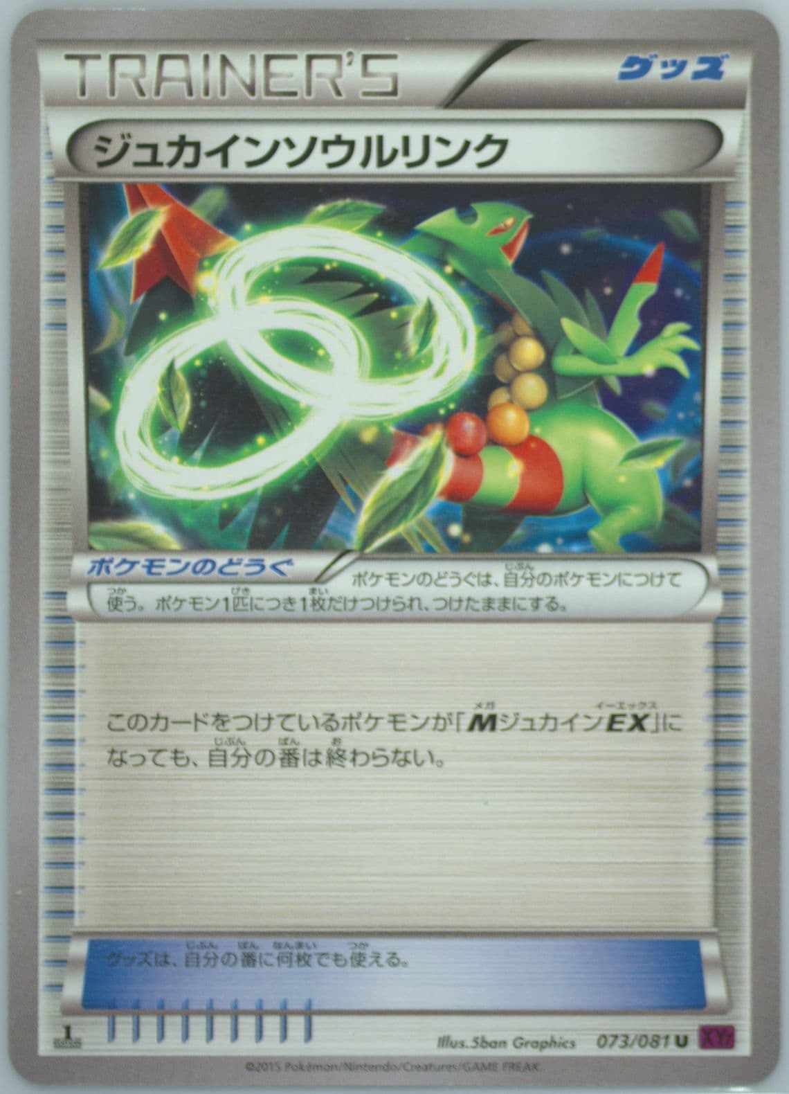 Sceptile Spirit Link 1st Edition (073) 2015 Pokemon Japanese XY Bandit Ring