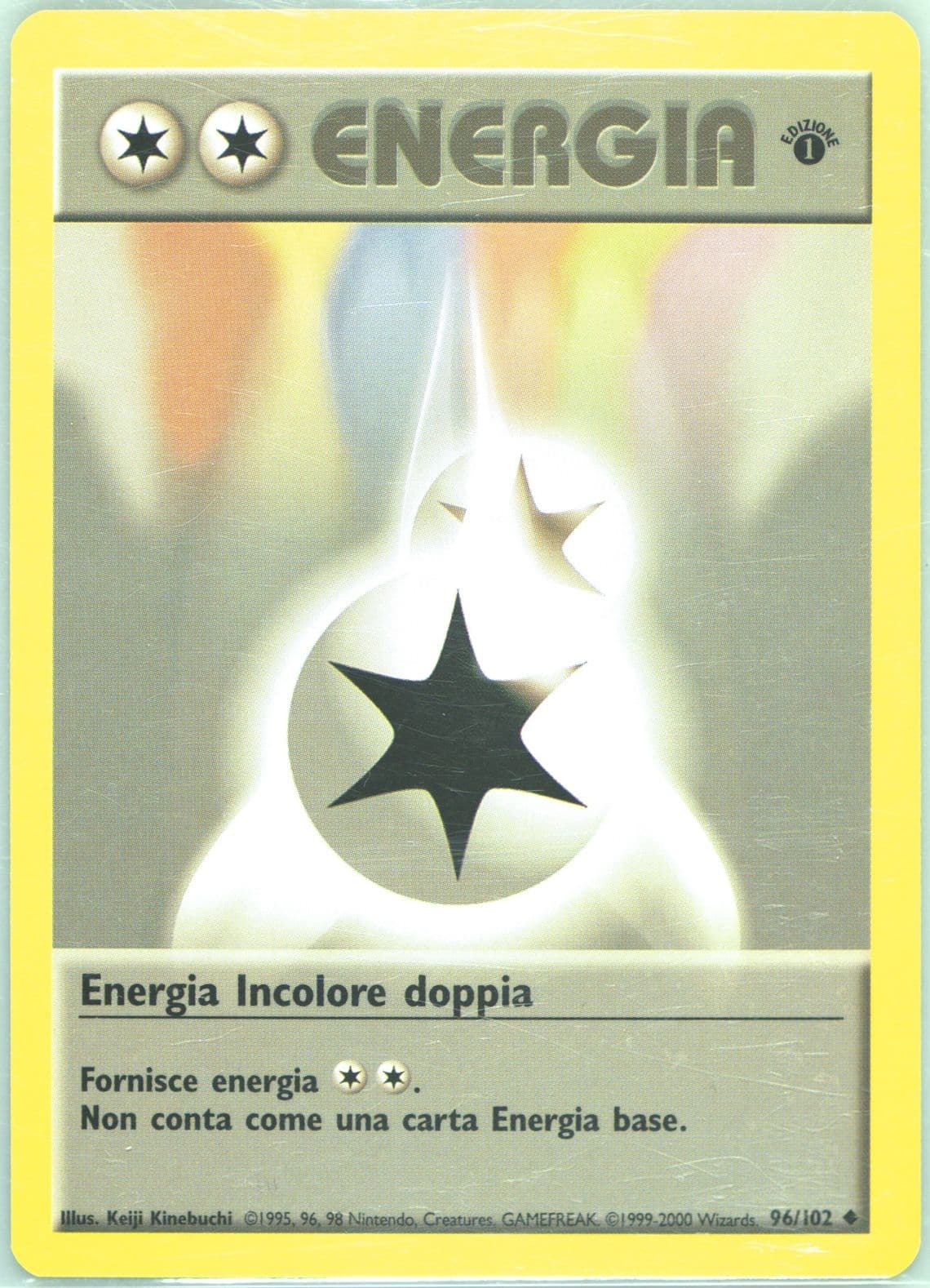 Double Colorless Energy Italian (96) 2000 Pokemon Game
