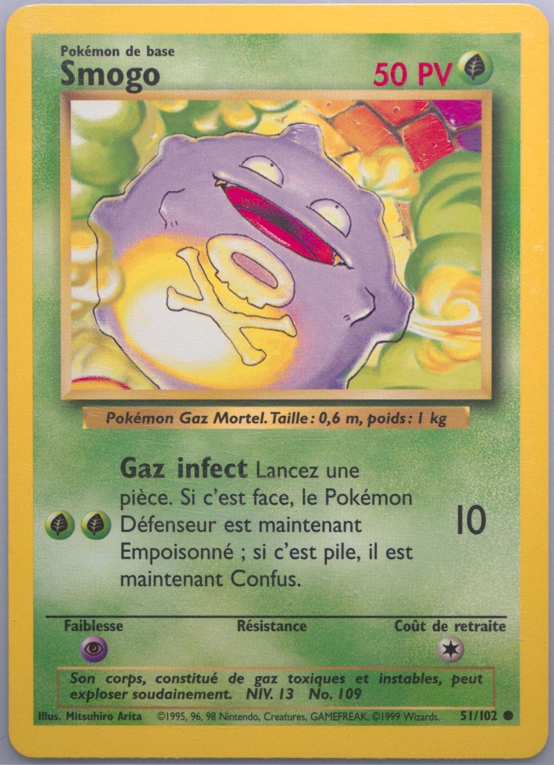 Smogo (51) 1999 Pokemon French