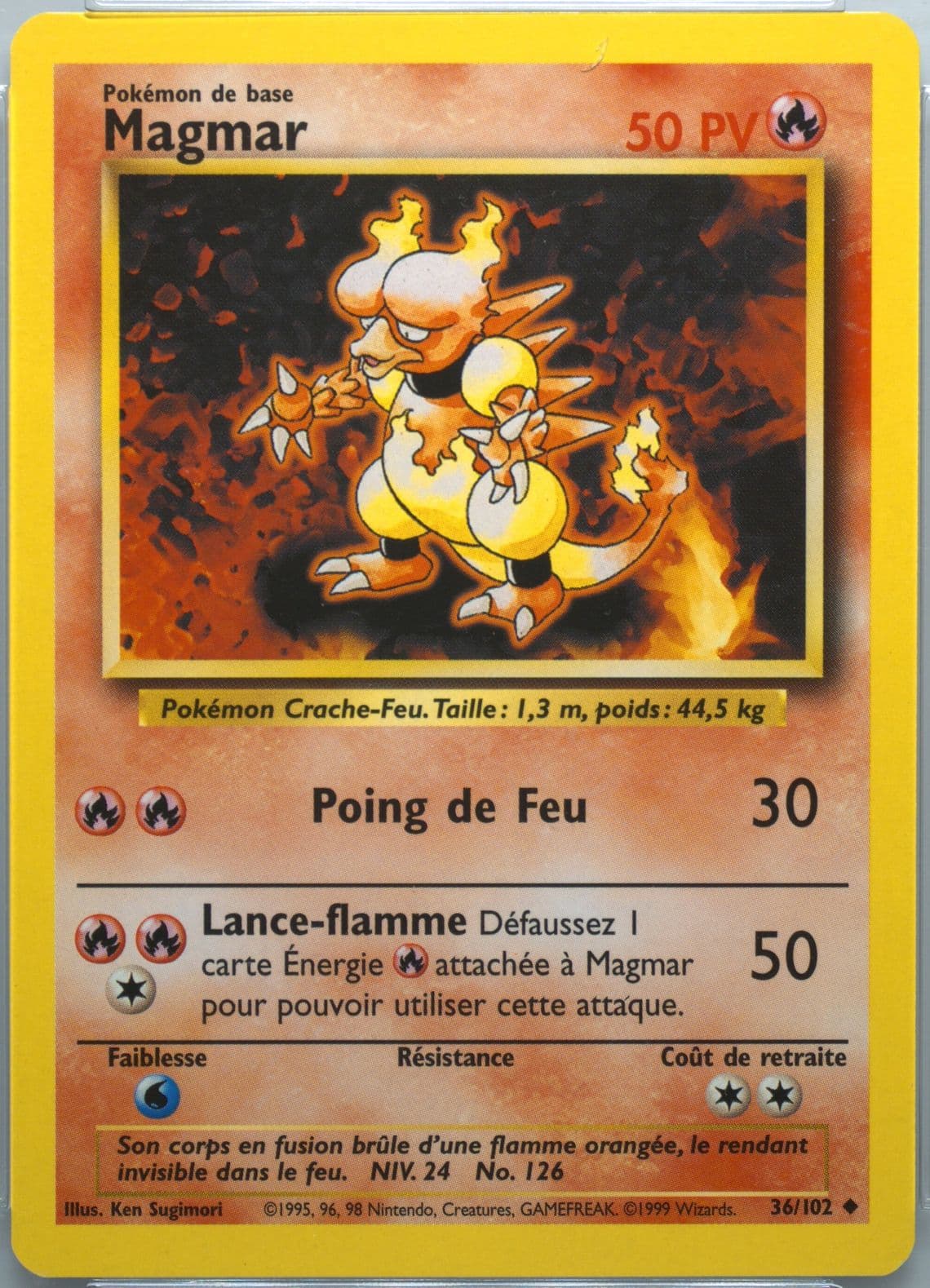Magmar (36) 1999 Pokemon French
