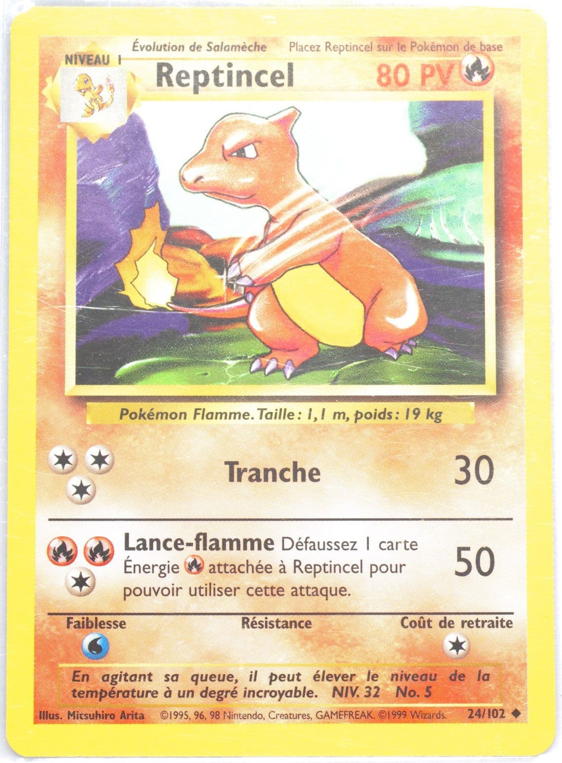 Reptincel (24) 1999 Pokemon French