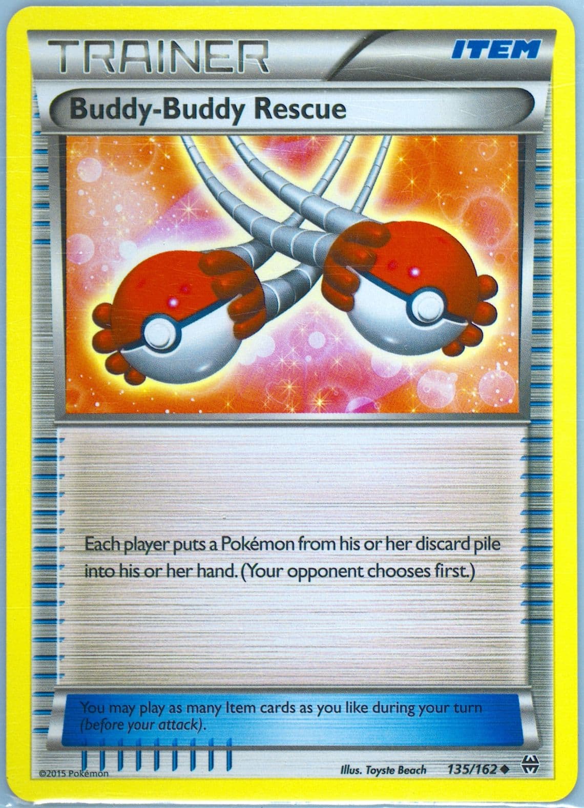 Buddy-Buddy Rescue (135) 2015 Pokemon XY Breakthrough