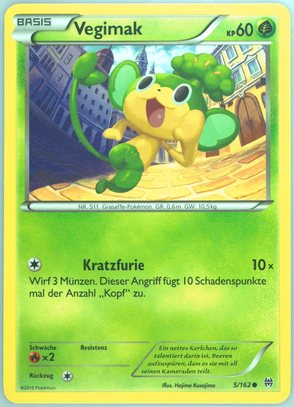 Vegimak German (5) 2015 Pokemon XY Breakthrough