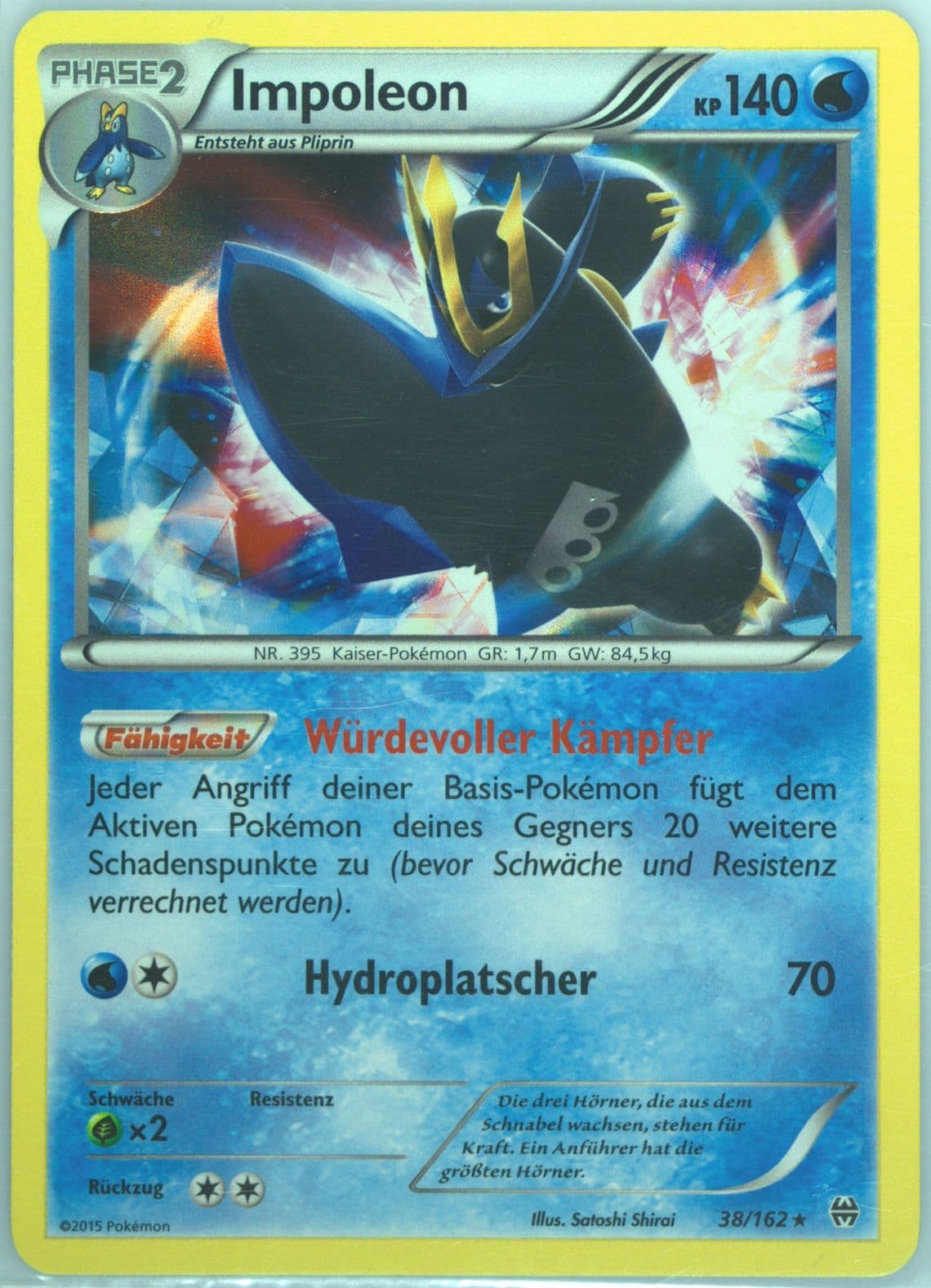 Impoleon-Holo German (38) 2015 Pokemon XY Breakthrough