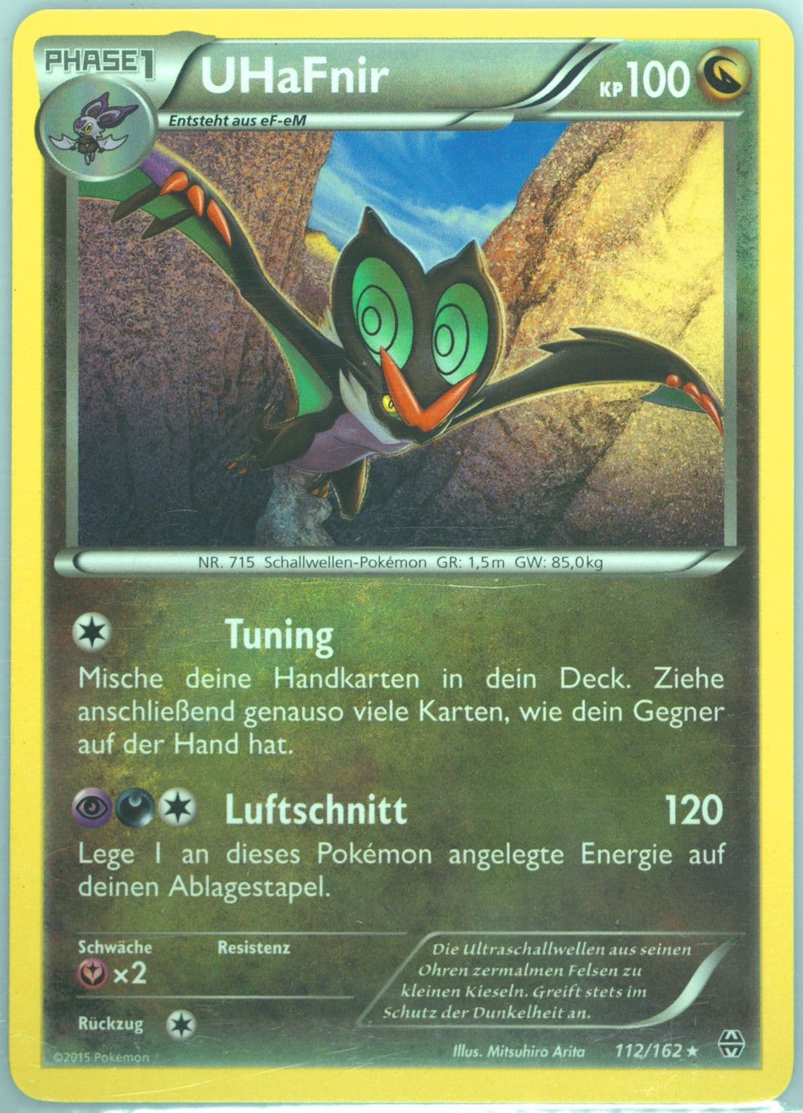 Uhafnir German (112) 2015 Pokemon XY Breakthrough