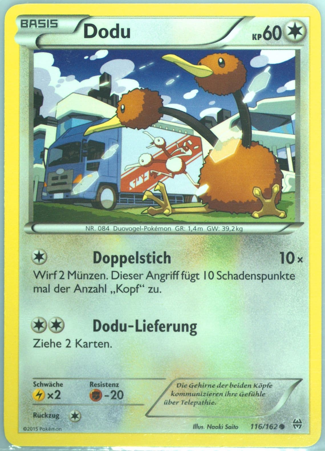 Dodu German (116) 2015 Pokemon XY Breakthrough