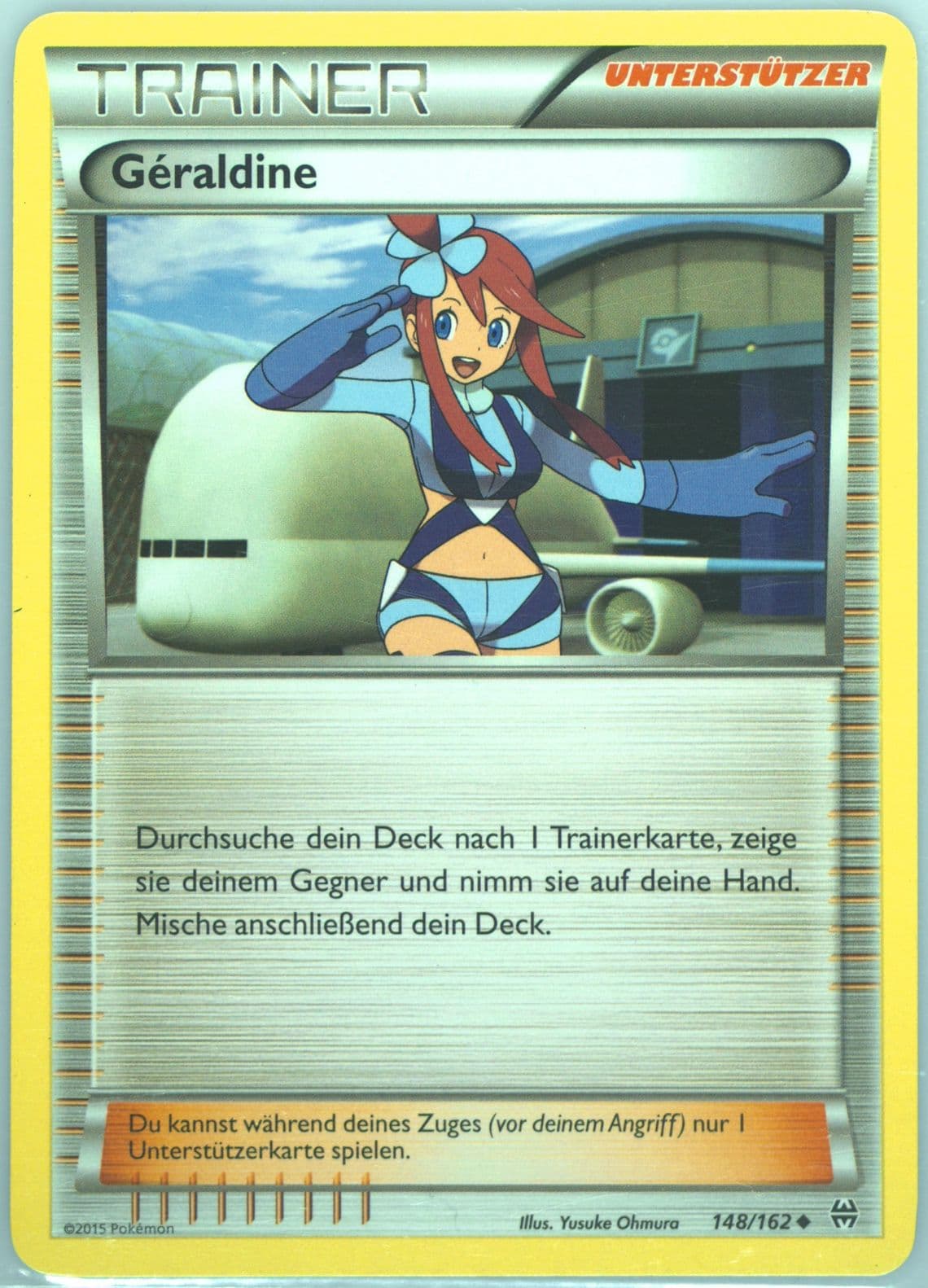 Geraldine German (148) 2015 Pokemon XY Breakthrough