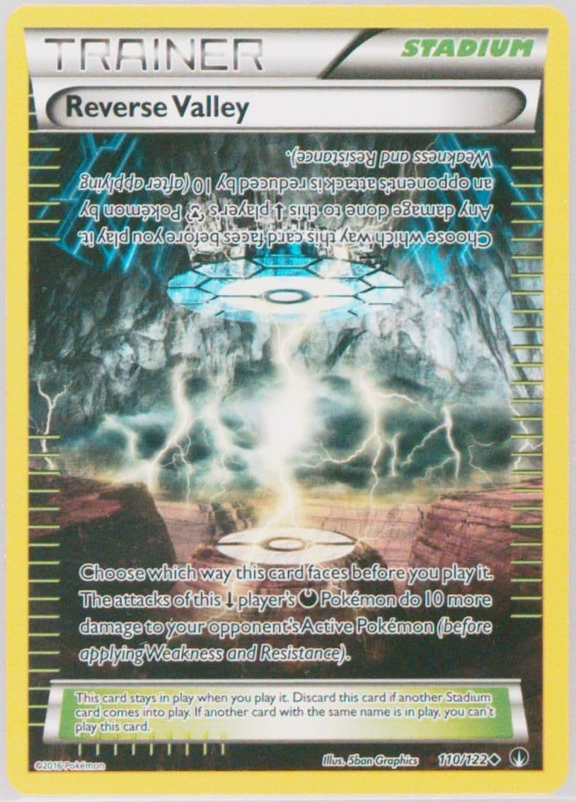Reverse Valley (110) 2016 Pokemon XY Breakpoint