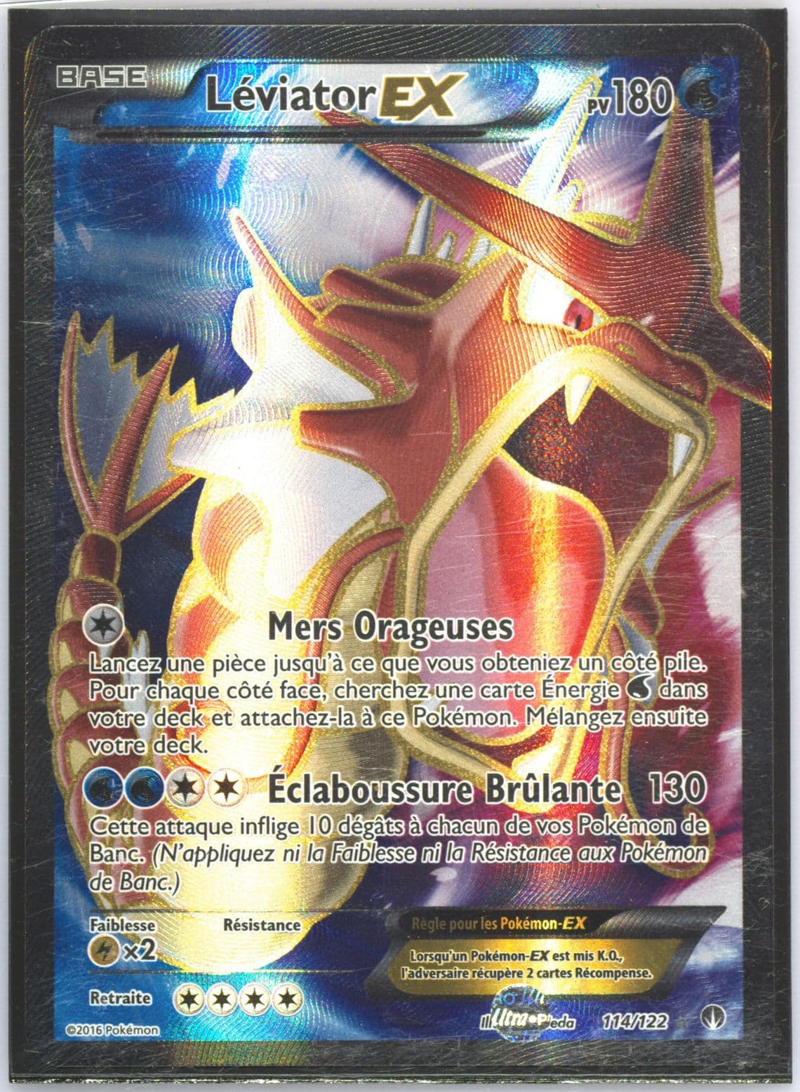 Full Art/Leviator EX French (114) 2016 Pokemon XY Breakpoint