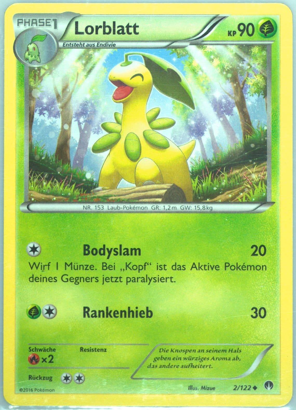 Lorblatt German (2) 2016 Pokemon XY Breakpoint