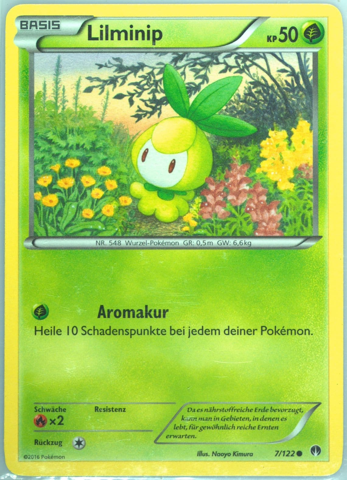 Lilminip German (7) 2016 Pokemon XY Breakpoint