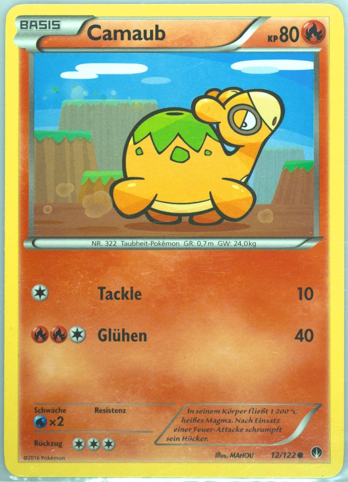 Camaub German (12) 2016 Pokemon XY Breakpoint
