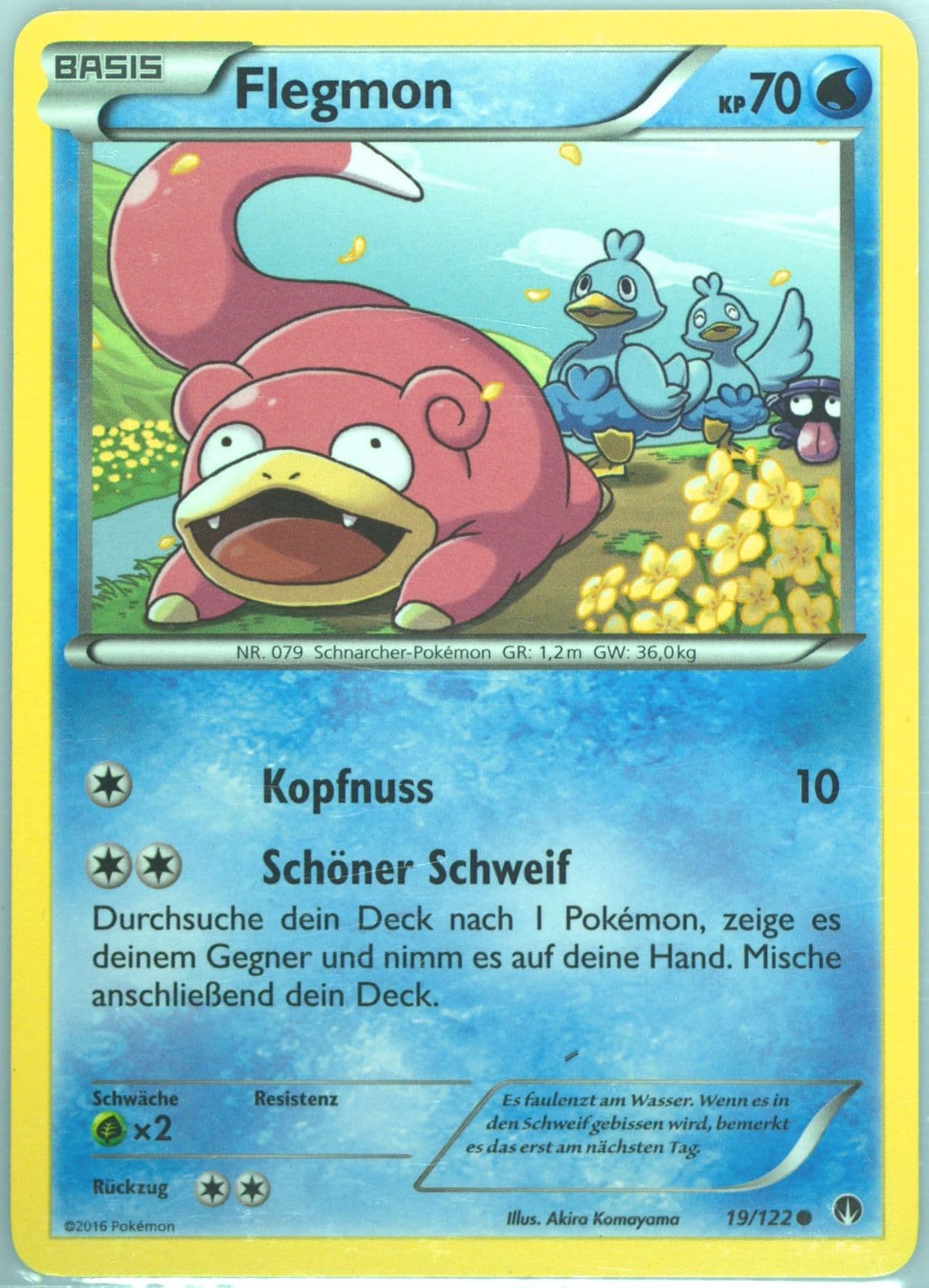 Flegmon German (19) 2016 Pokemon XY Breakpoint