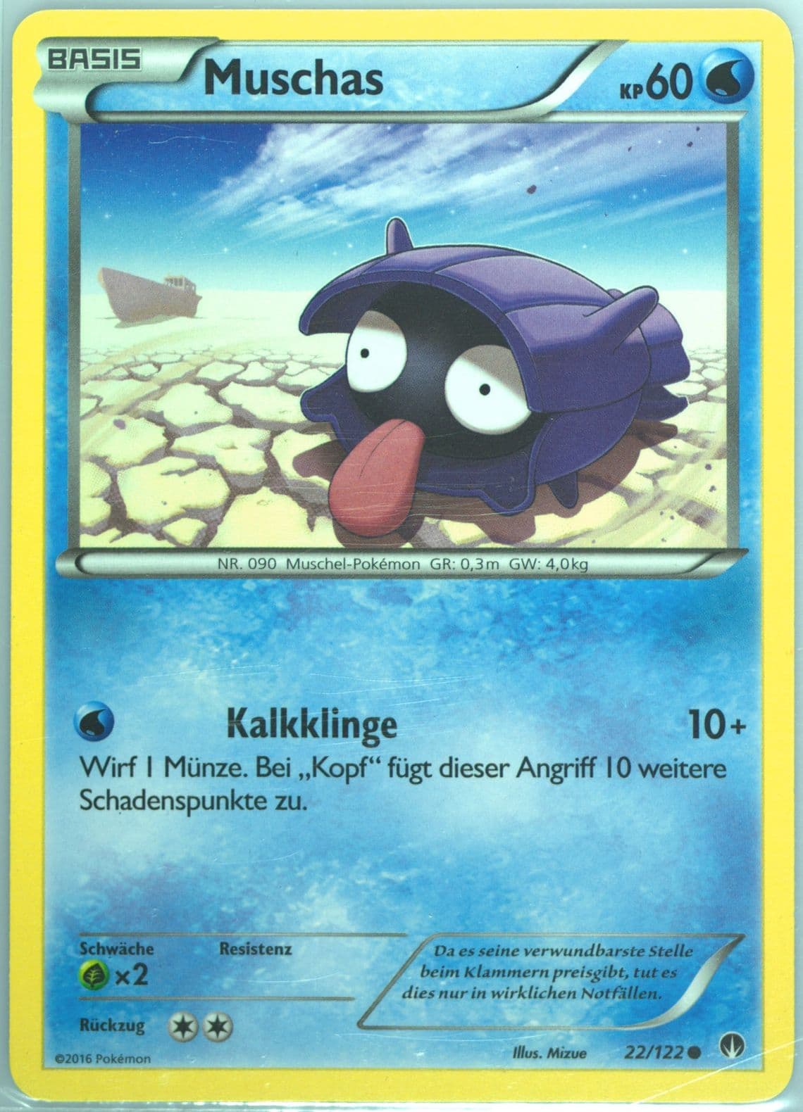 Muschas German (22) 2016 Pokemon XY Breakpoint