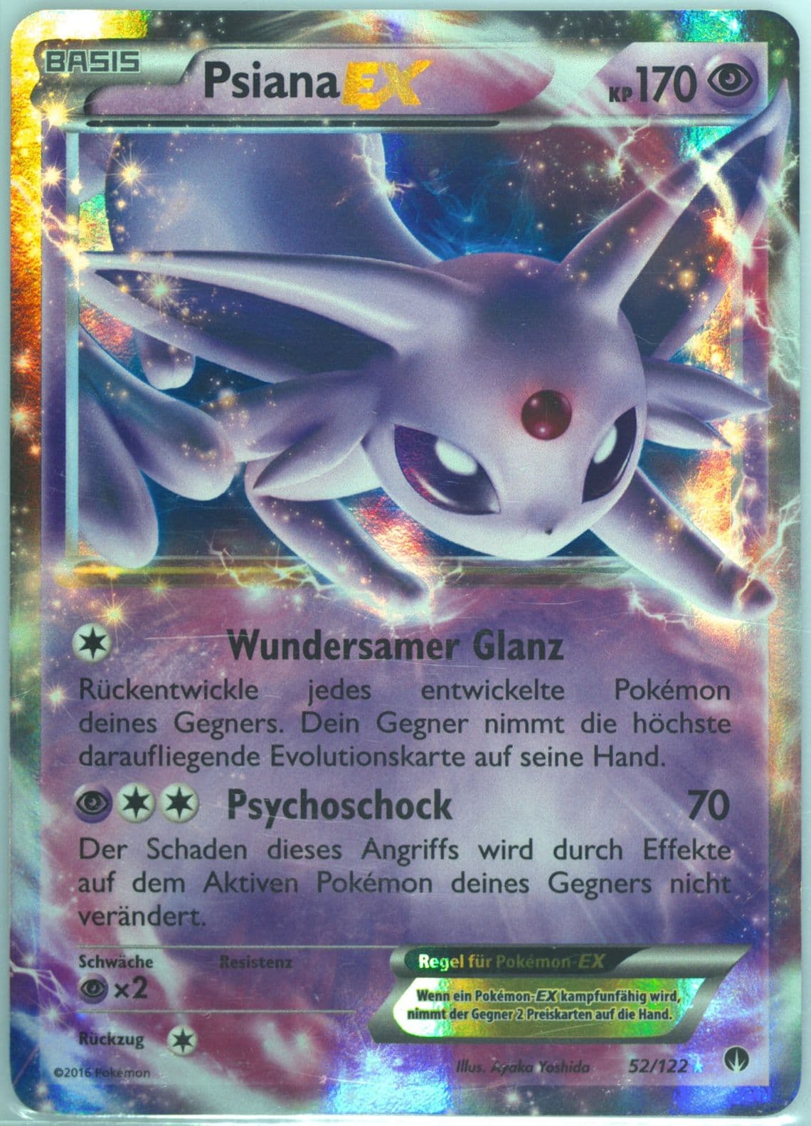 Psiana EX German (52) 2016 Pokemon XY Breakpoint