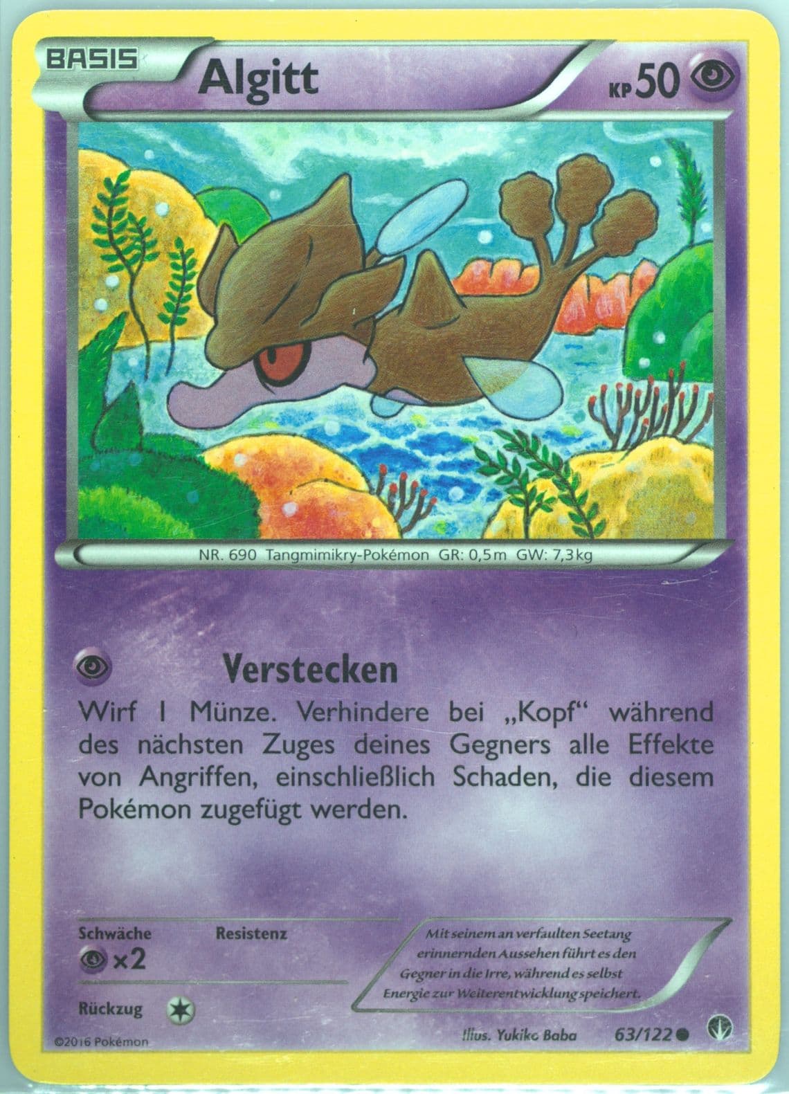 Algitt German (63) 2016 Pokemon XY Breakpoint