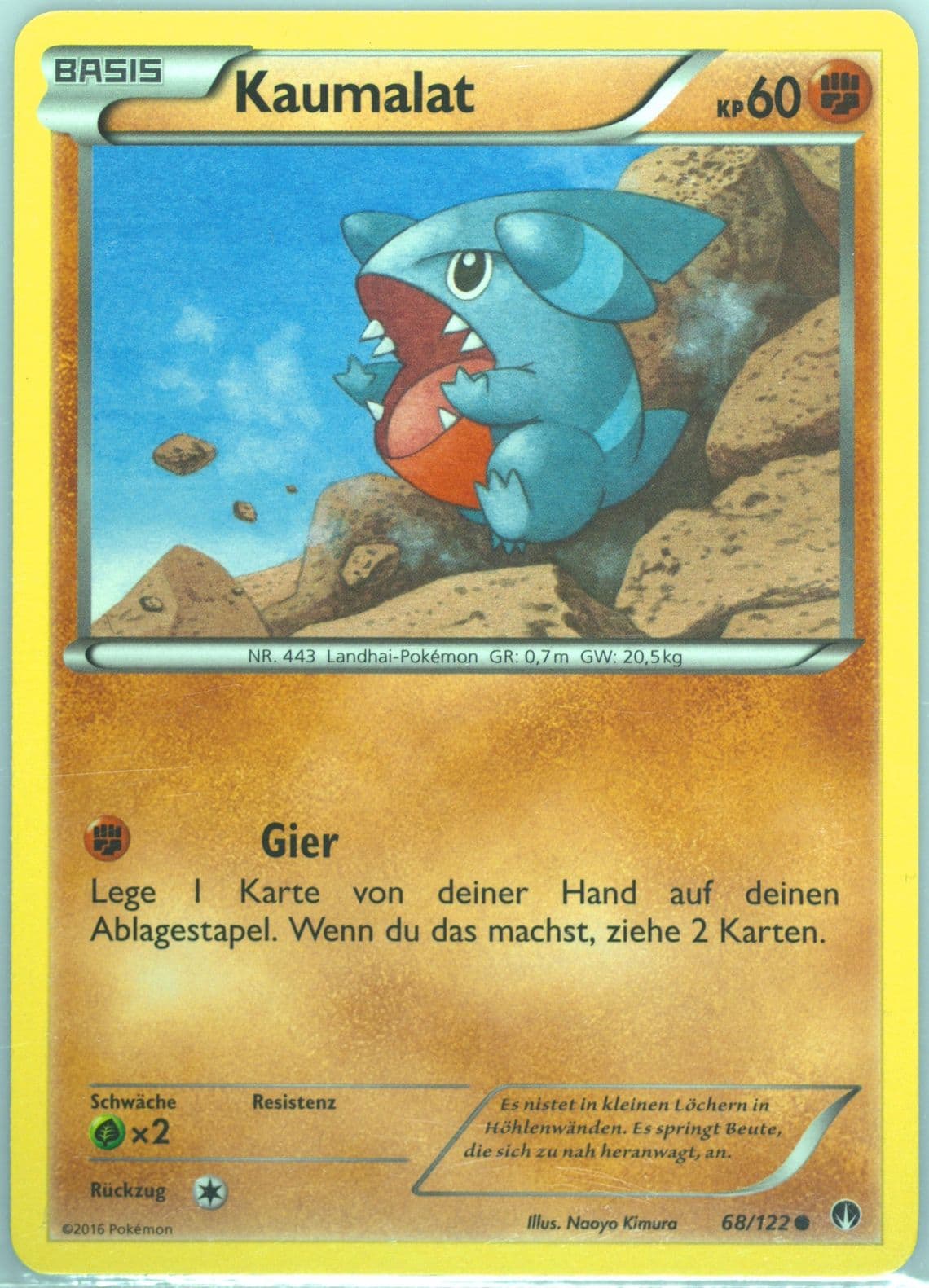 Kaumalat German (68) 2016 Pokemon XY Breakpoint