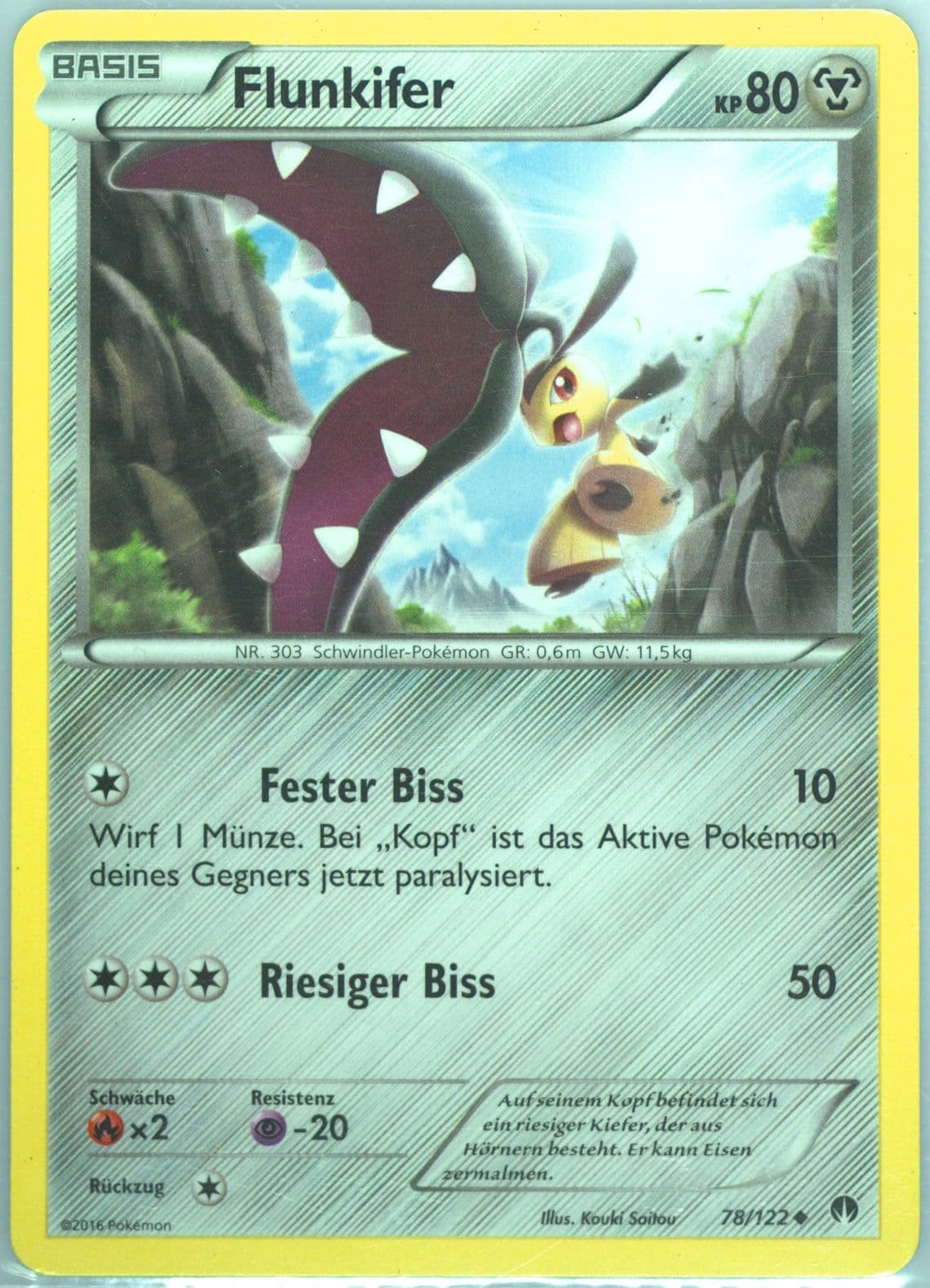Flunkifer German (78) 2016 Pokemon XY Breakpoint