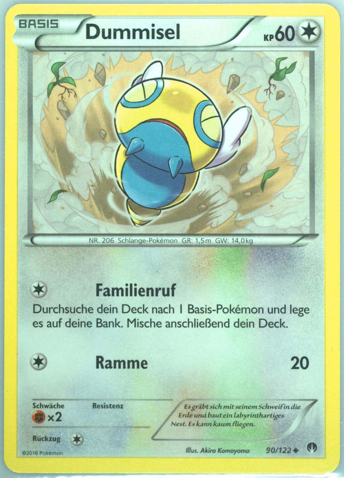 Dummisel German (90) 2016 Pokemon XY Breakpoint