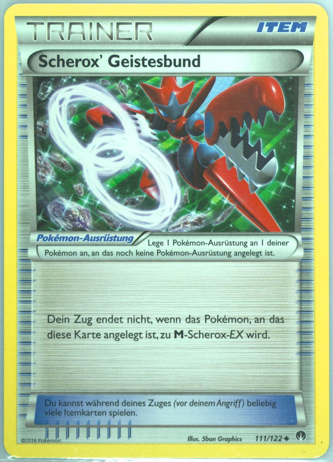 Scherox' Geistesbund German (111) 2016 Pokemon XY Breakpoint