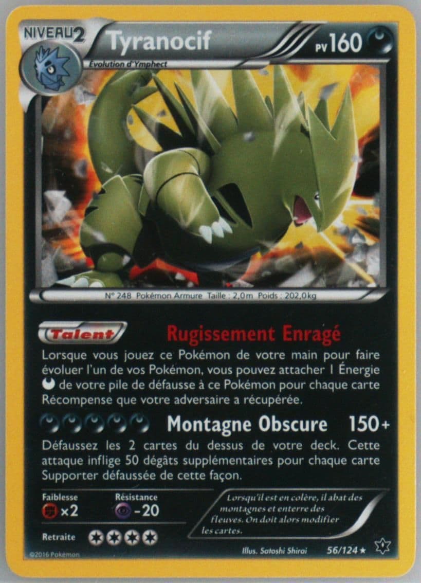 Tyranocif-Holo French (56) 2016 Pokemon XY Fates Collide