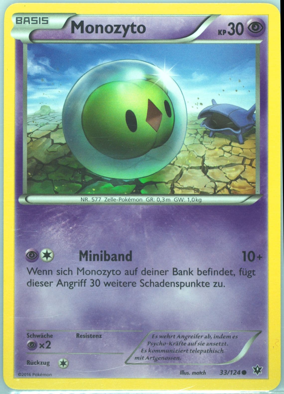 Monozyto German (33) 2016 Pokemon XY Fates Collide