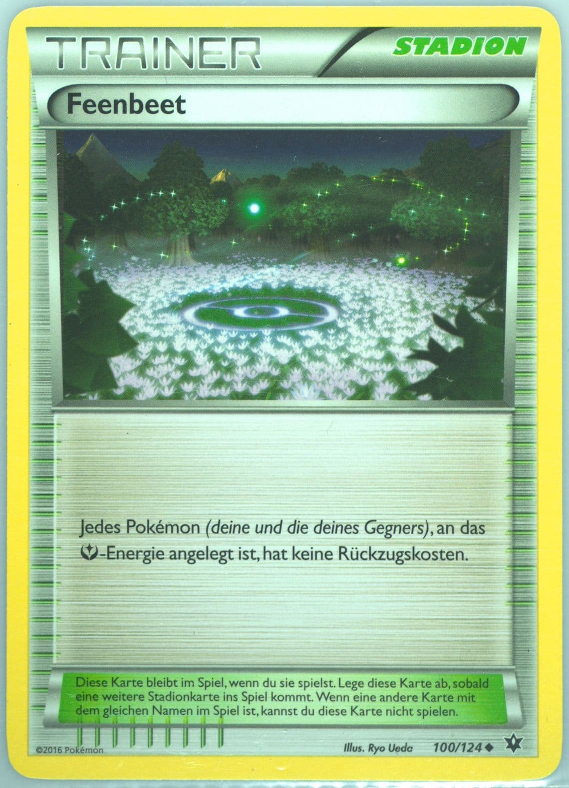 Feenbeet German (100) 2016 Pokemon XY Fates Collide
