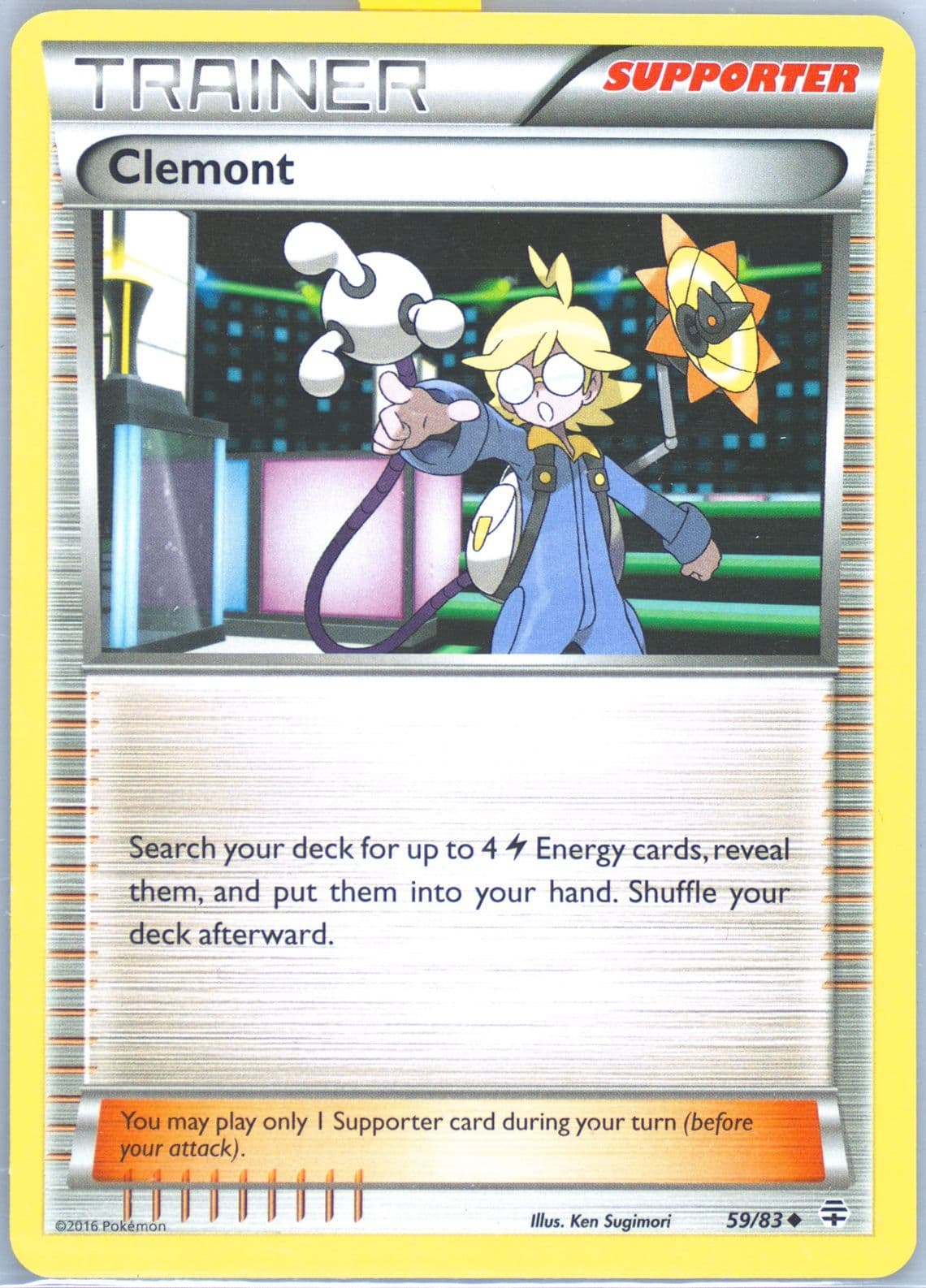 Clemont (59) 2016 Pokemon XY Generations