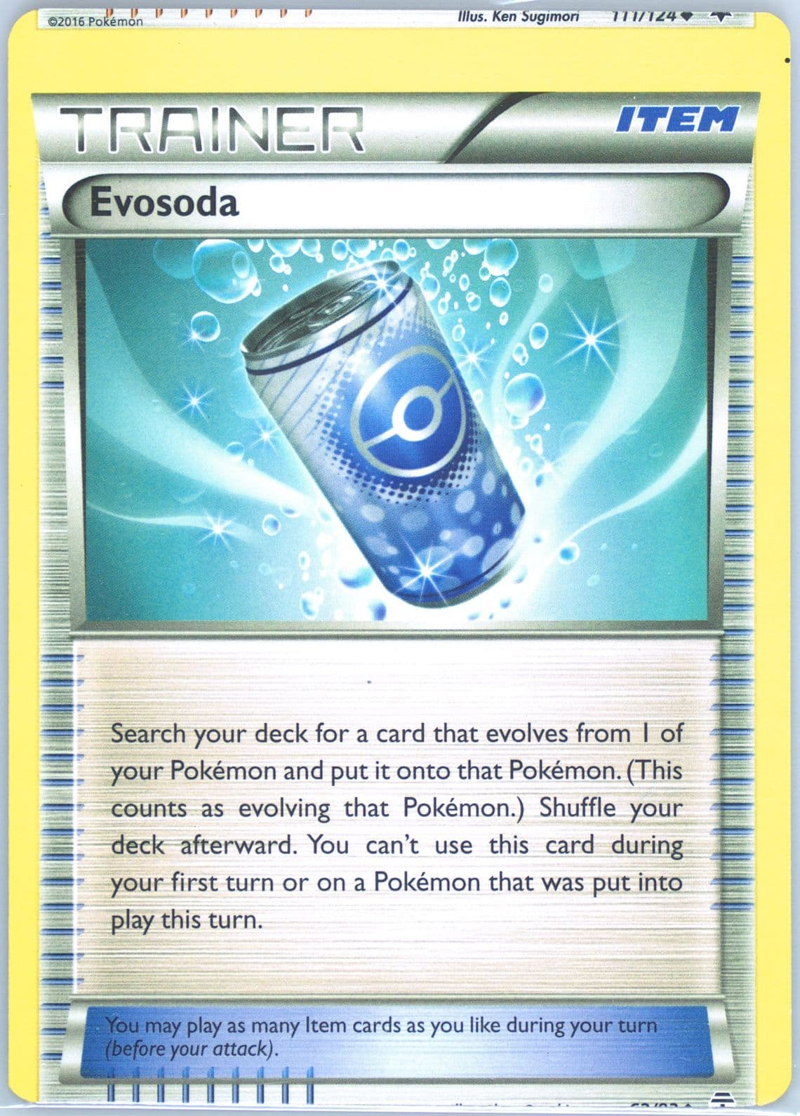 Evosoda (62) 2016 Pokemon XY Generations