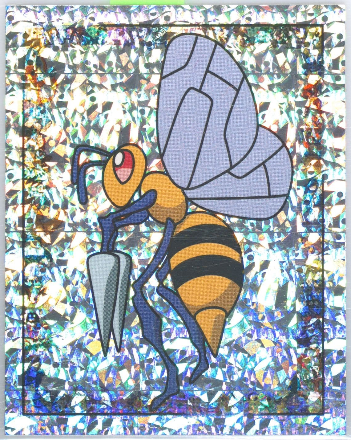 Beedrill-Prism (S5) 1999 Merlin Pokemon