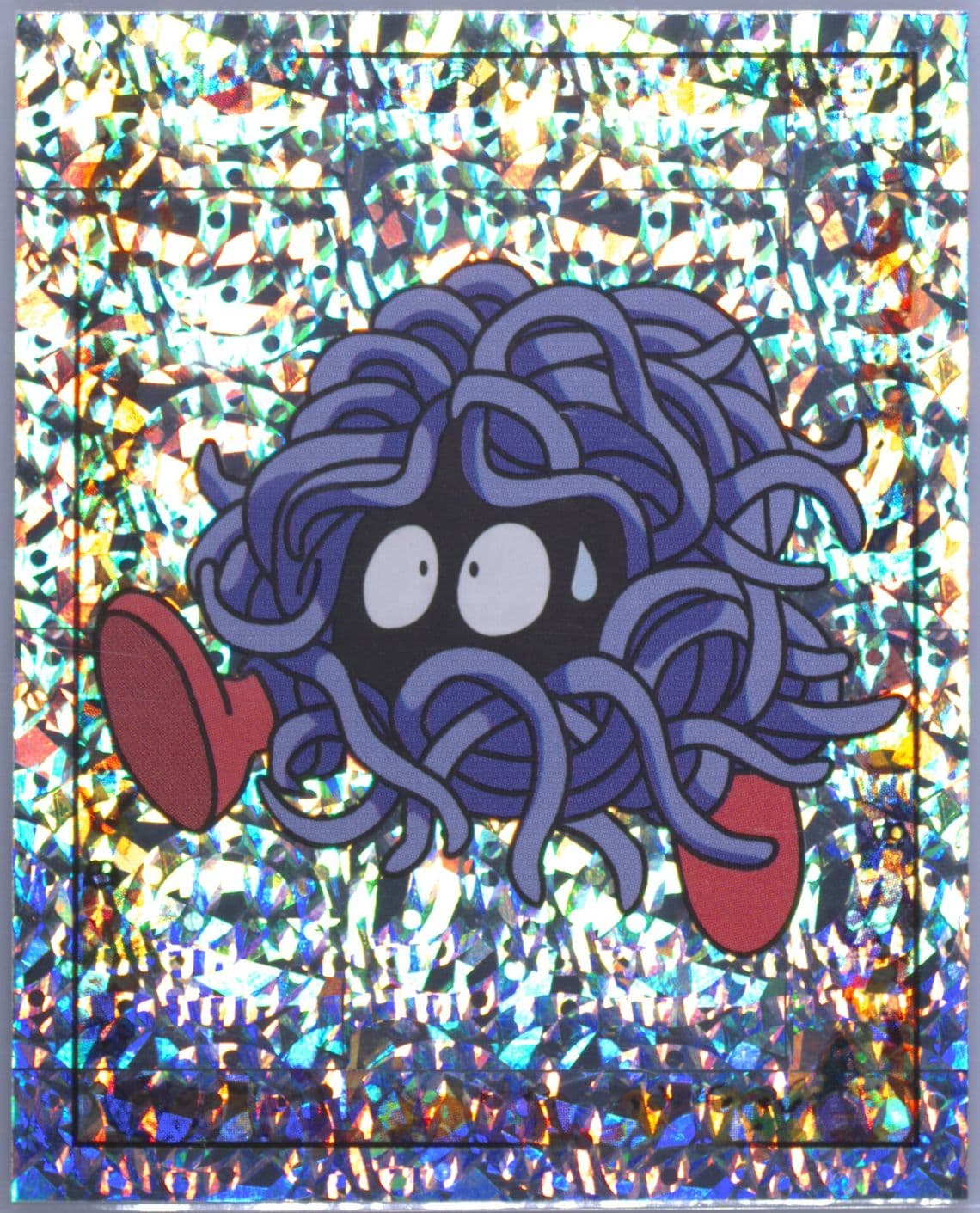 Tangela-Prism (S18) 1999 Merlin Pokemon