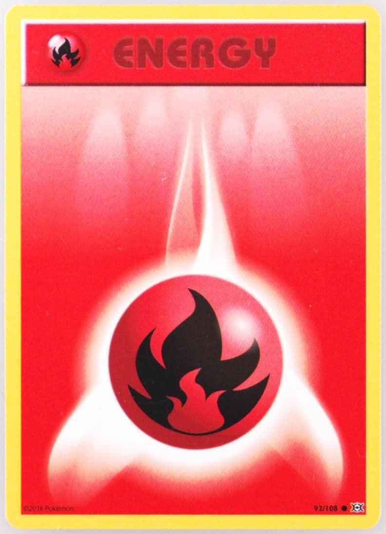 Fire Energy (92) 2016 Pokemon XY Evolutions