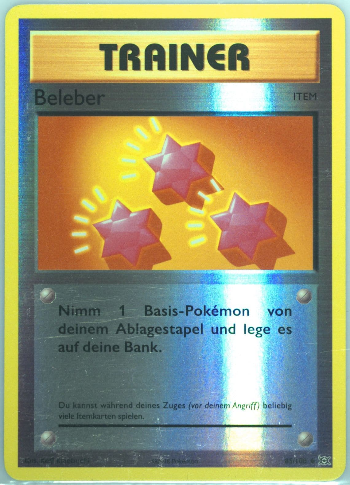 Beleber-Reverse Foil German (85) 2016 Pokemon XY Evolutions