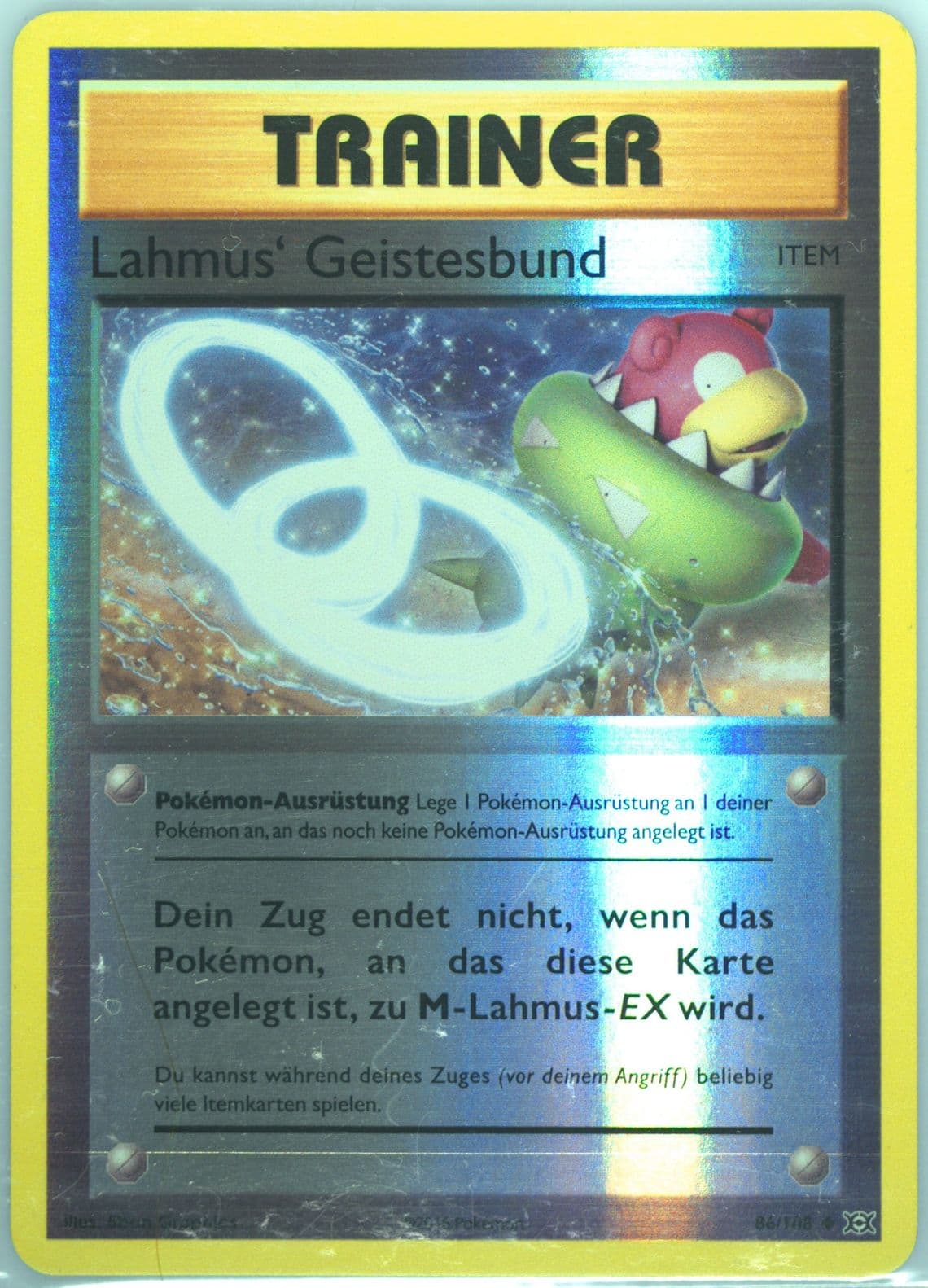 Lahmus' Geistesbund-Reverse Foil German (86) 2016 Pokemon XY Evolutions