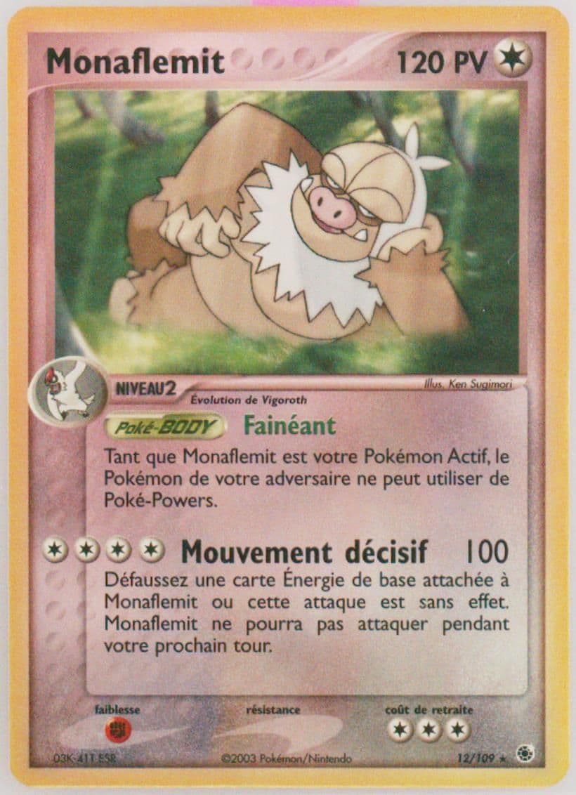 Monaflemit-Reverse Foil French (12) 2003 Pokemon EX Ruby & Sapphire