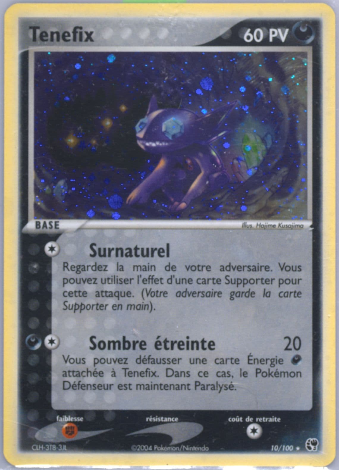 Tenefix-Holo (10) 2004 Pokemon French EX Sandstorm