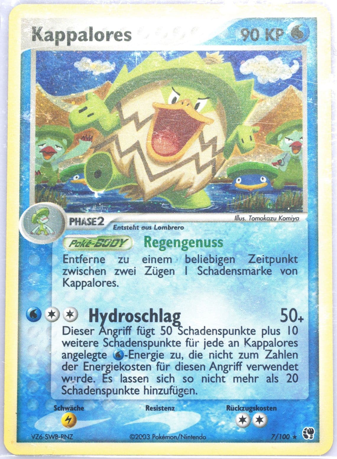 Kappalores-Holo (7) 2004 Pokemon German EX Sandstorm