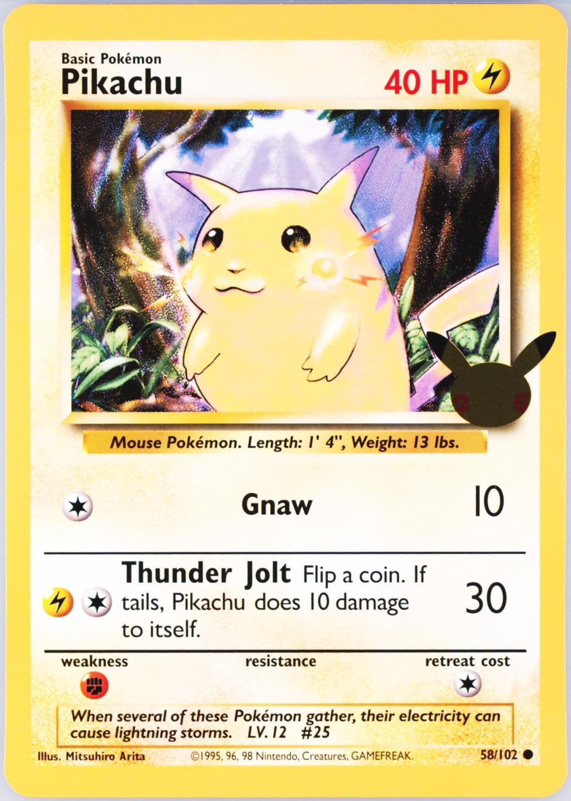 Pikachu (58) 2021 Pokemon First Partner Jumbos