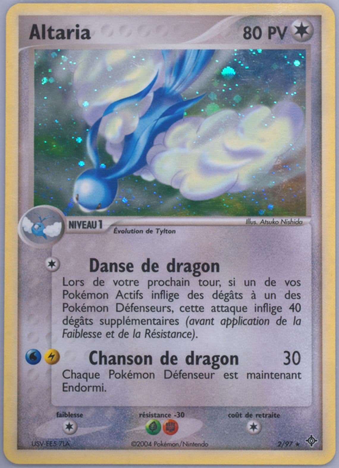 Altaria-Holo (2) 2004 Pokemon French EX Dragon