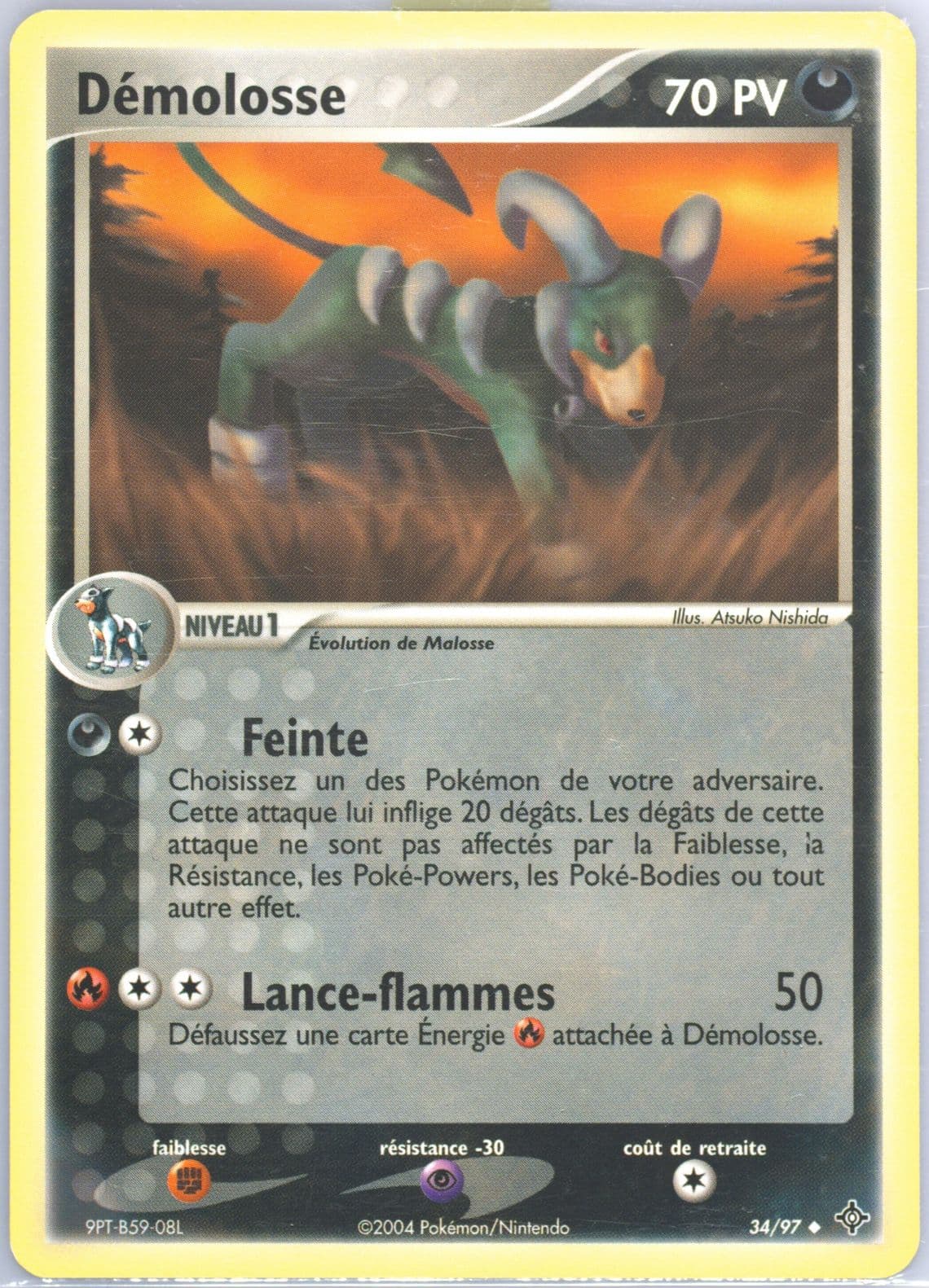 Demolosse (34) 2004 Pokemon French EX Dragon