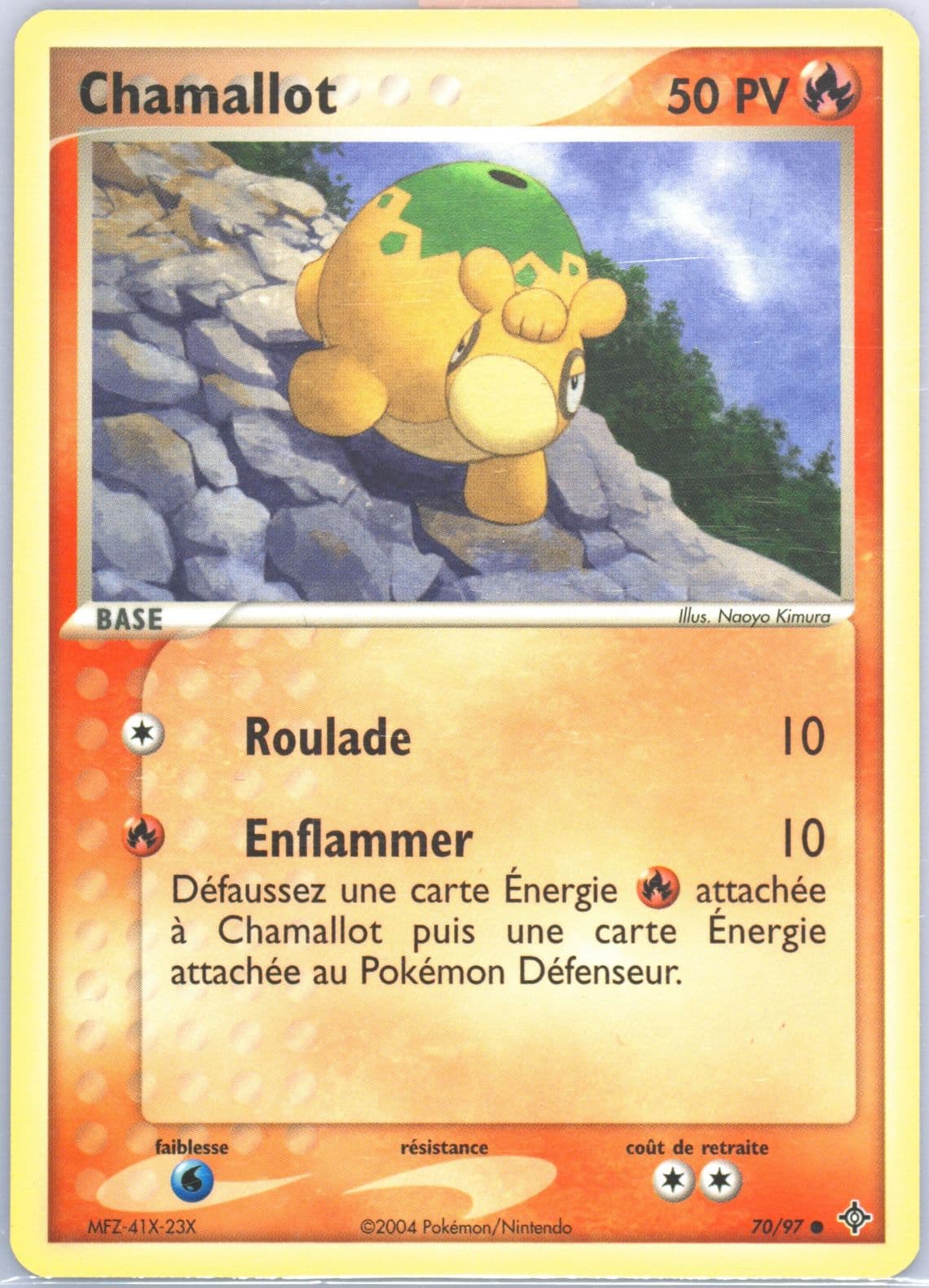 Chamallot (70) 2004 Pokemon French EX Dragon