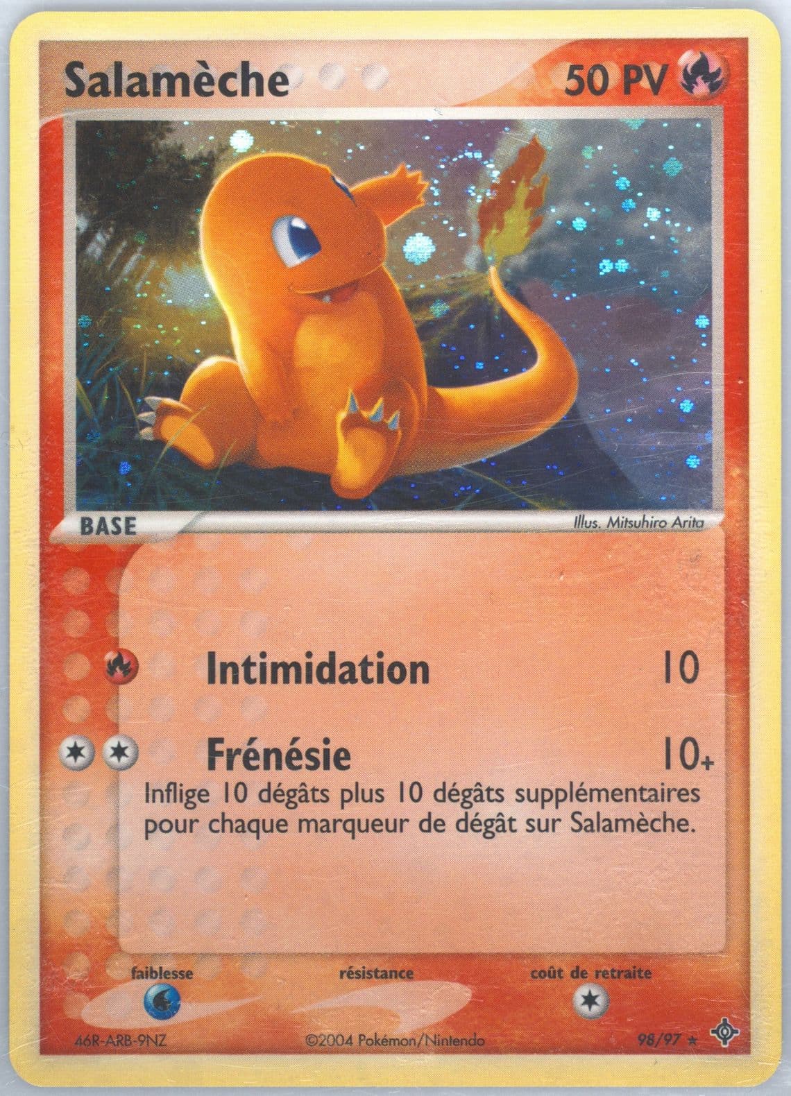 Salameche-Holo (98) 2004 Pokemon French EX Dragon