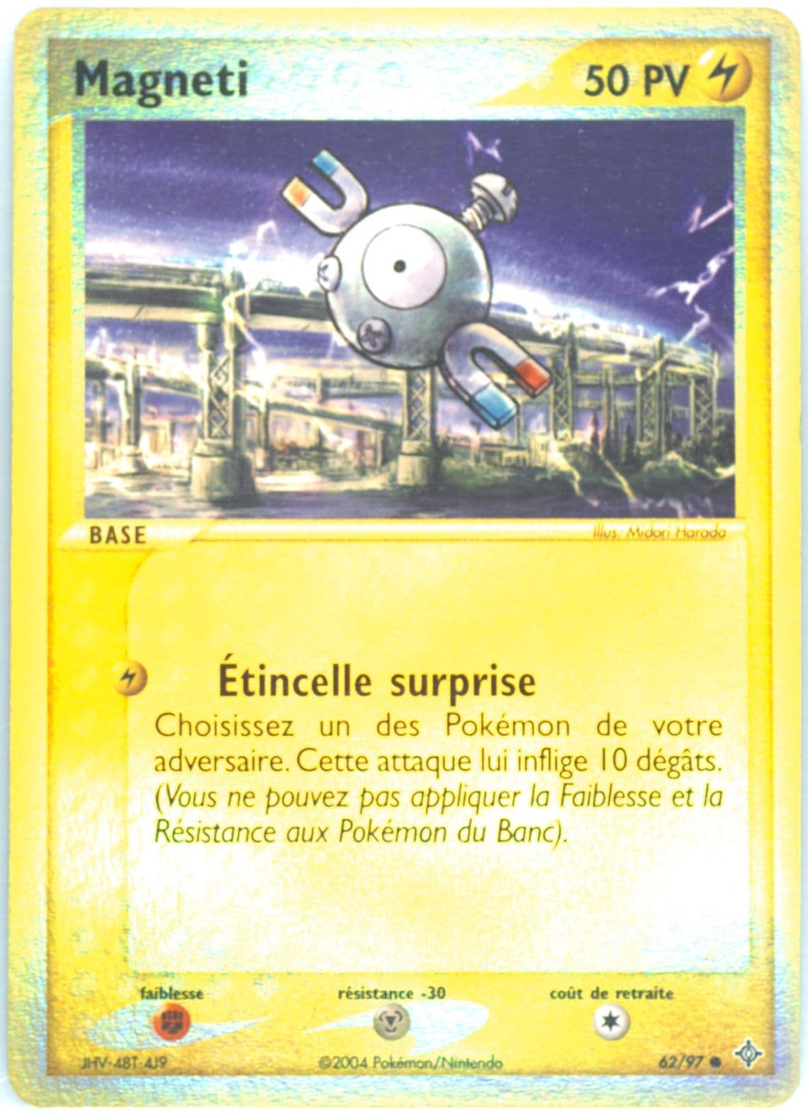 Magneti-Reverse Foil (62) 2004 Pokemon French EX Dragon
