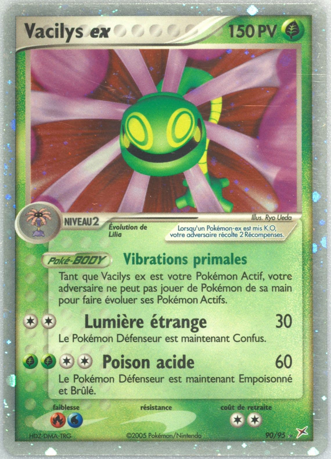 Vacilys EX-Holo (90) 2005 Pokemon French EX Team Magma VS Team Aqua