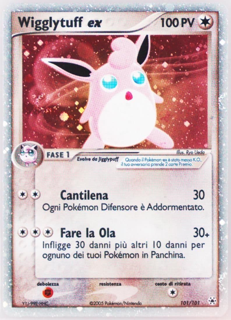 Wigglytuff EX-Holo (101) 2005 Pokemon Italian EX Hidden Legends